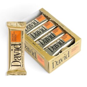 David Peanut Butter Chocolate Chunk Protein Bar 12ct